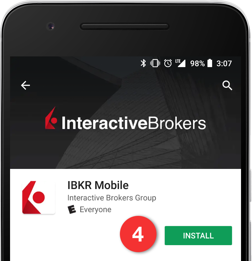  Installa la IB Key in Google Play Store